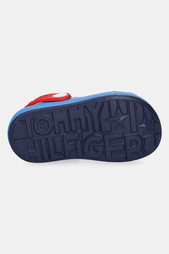 Tommy Hilfiger klapki dziecięce T3X2.33905.22.29 niebieski