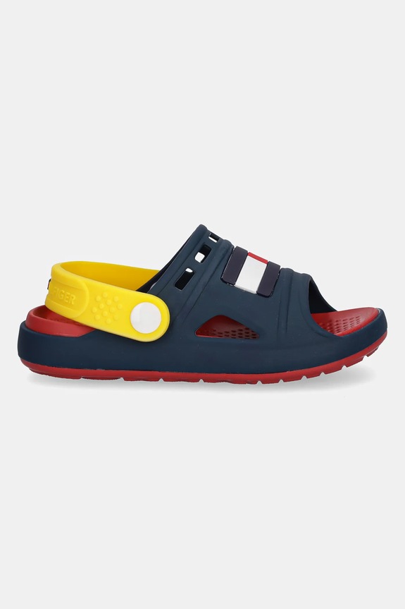 Tommy Hilfiger klapki dziecięce T3X2.33905.22.29 granatowy SS25