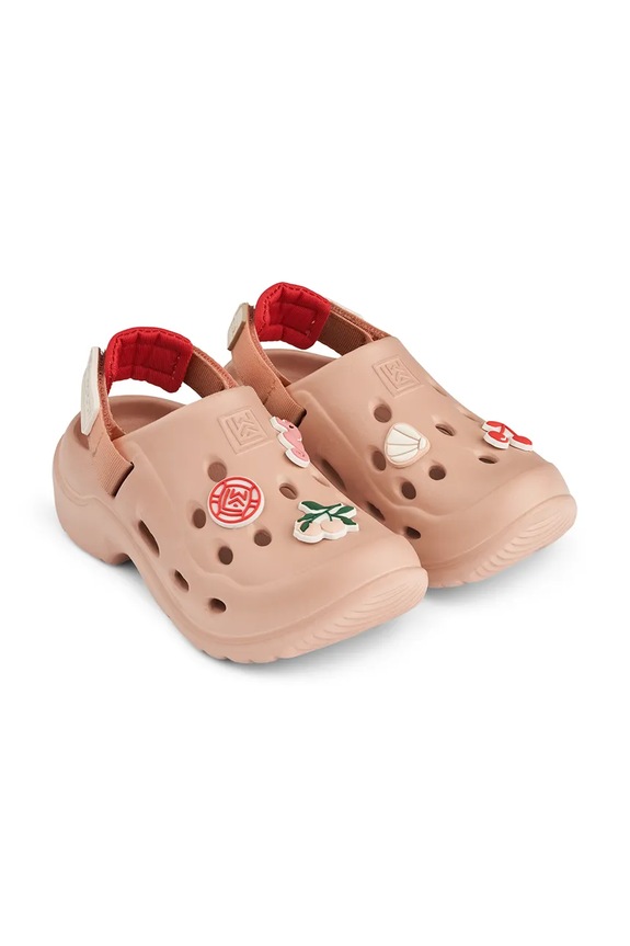 Liewood klapki dziecięce Milas Sandals pomarańczowy LW19659