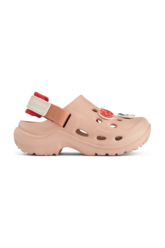 Liewood klapki dziecięce Milas Sandals pomarańczowy LW19659