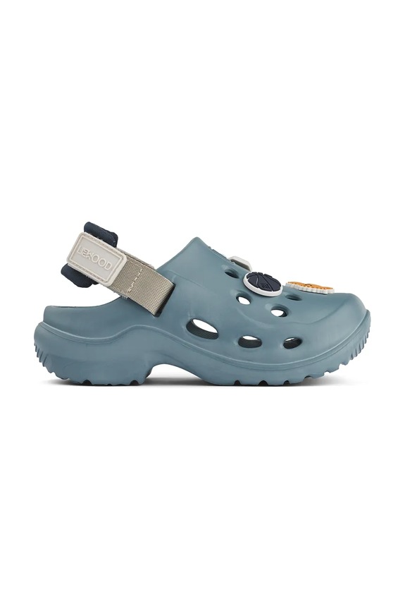 Detské šľapky Liewood Milas Sandals LW19659 modrá