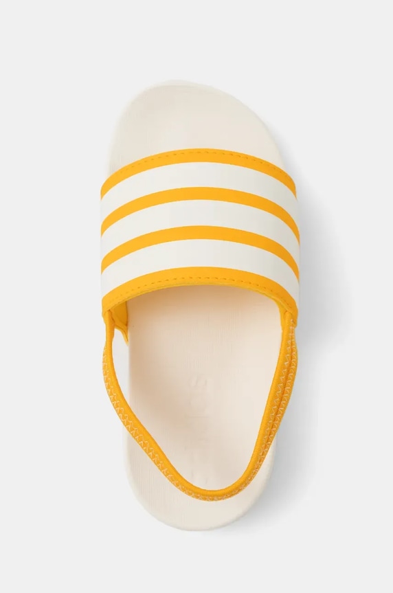 Otroški natikači adidas ADILETTE ESTRAP bež JR8354