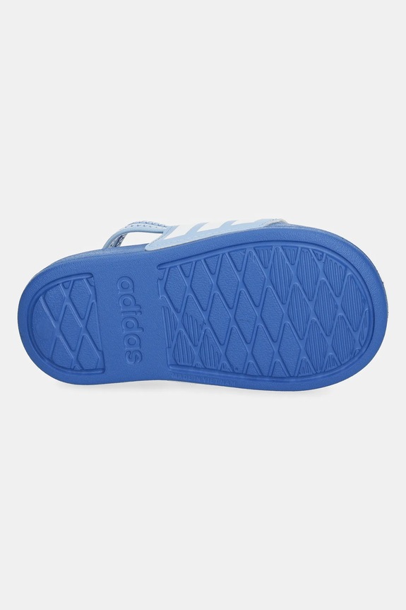 adidas klapki dziecięce ADILETTE ESTRAP niebieski JR5327