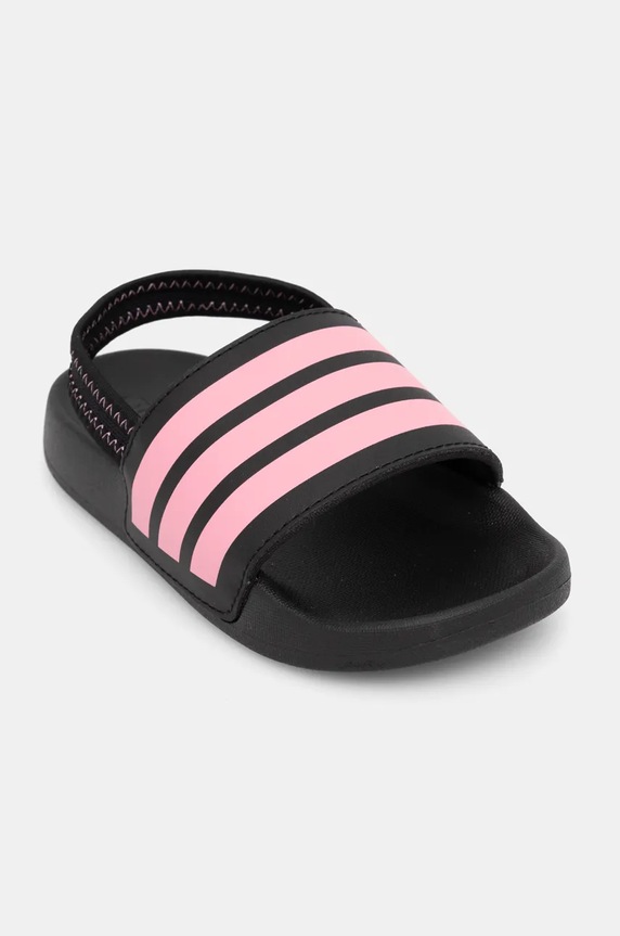 adidas klapki dziecięce ADILETTE ESTRAP syntetyczny czarny JR5325