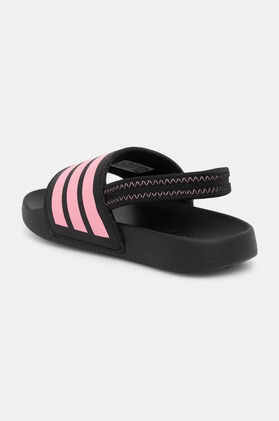 Chłopiec adidas klapki dziecięce ADILETTE ESTRAP JR5325 czarny
