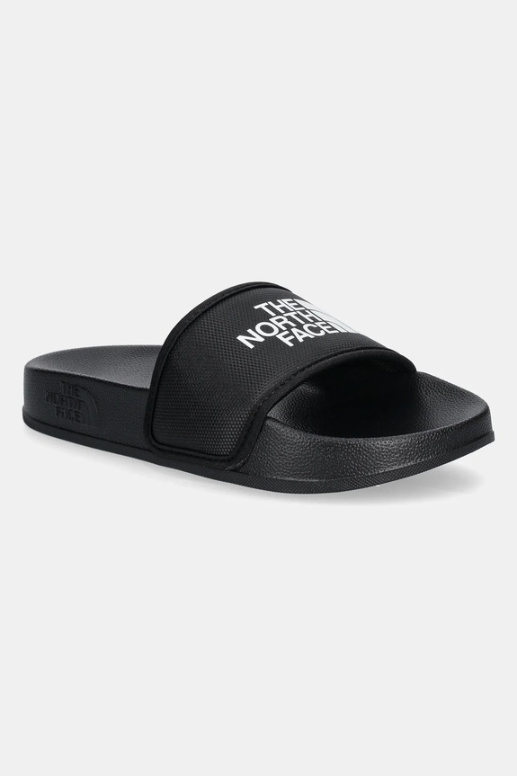The North Face klapki dziecięce BASE CAMP SLIDE III syntetyczny czarny NF0A4OAVKX71