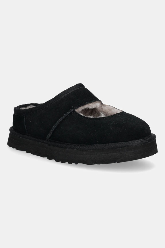 Detské semišové papuče UGG BEA MARY JANE čierna 1166552K