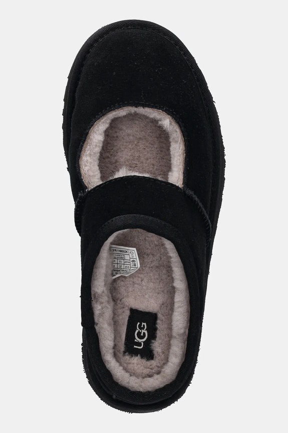 Detské semišové papuče UGG BEA MARY JANE čierna 1166552K