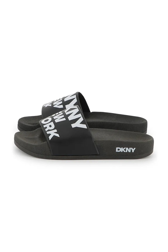 Παιδικές παντόφλες Dkny D62086.30.35 μαύρο SS25