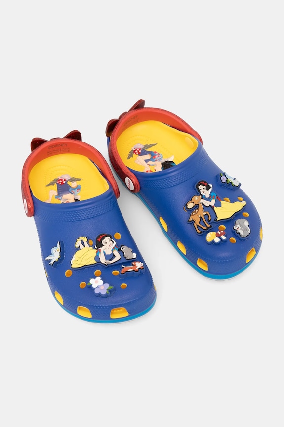 Pantofle Crocs SNOW WHITE CLASSIC CLOG modrá 209495.CROCS.SNOW.WHITE