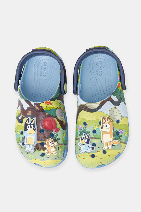 Crocs klapki CLASSIC BLUEY CLOG niebieski 210558.CROCS.CLASSIC.BL