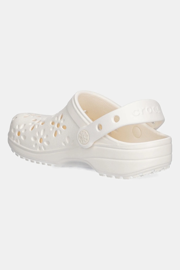Хлопчик Шльопанці Crocs CLASSIC FLORAL CUT OUT CLOG KIDS 210943.CROCS.CLASSIC.FL бежевий