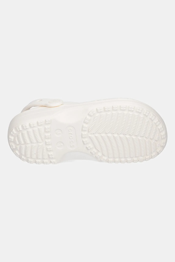 Шльопанці Crocs CLASSIC FLORAL CUT OUT CLOG KIDS 210943.CROCS.CLASSIC.FL бежевий