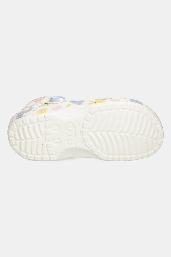 Crocs klapki CLASSIC PASTEL PETS CLOG KIDS 210995.CROCS.CLASSIC.PA biały