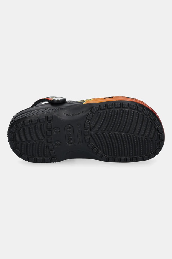 Crocs klapki CLASSIC FLAMES CLOG KIDS 210993.CROCS.CLASSIC.FL czarny
