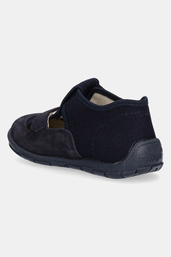 Chłopiec Froddo kapcie dziecięce CLASSIC SLIPPERS G1700412.25.27 granatowy