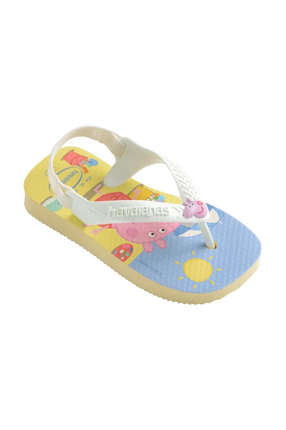 Момче Детски джапанки Havaianas BABY PEPPA PIG 4145980 жълт