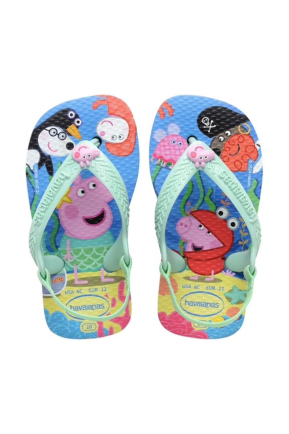 Havaianas japonki dziecięce BABY PEPPA PIG Postacie z bajek niebieski 4145980