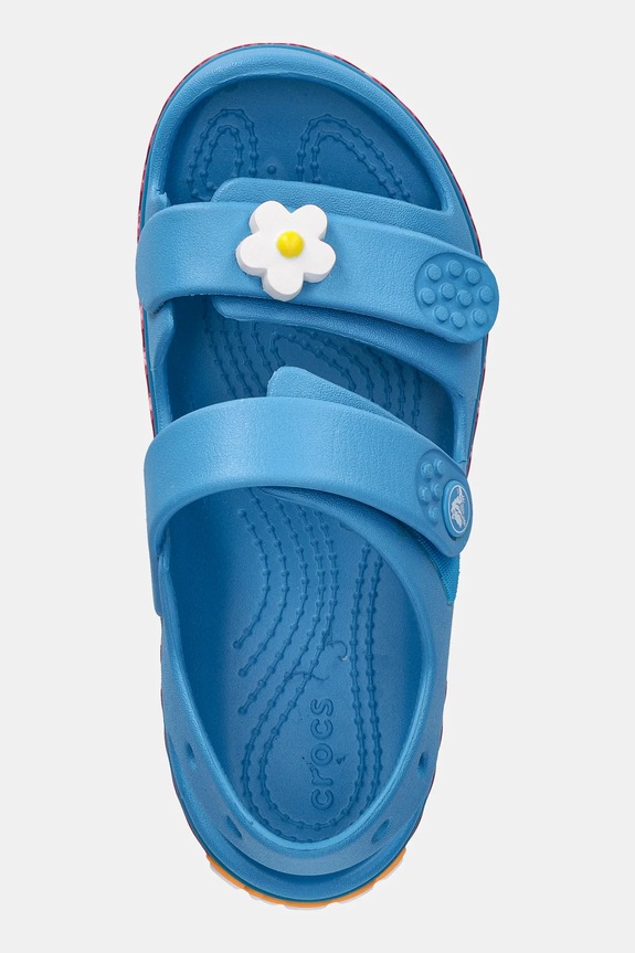 Crocs klapki dziecięce CROCBAND CRUISER RICRAC SANDAL K niebieski 211028.CROCS.CROCBAND.C