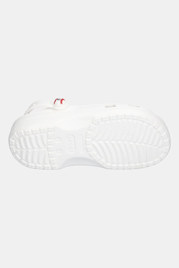 Crocs klapki dziecięce CLASSIC BASEBALL CLOG KIDS 211259.CROCS.CLASSIC.BA biały