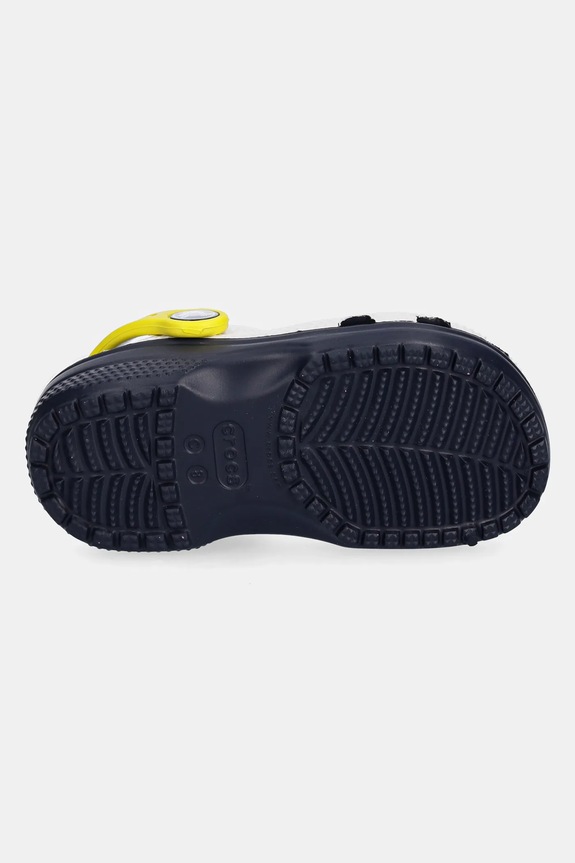 Detské šľapky Crocs CLASSIC RETRO SPORT CLOG T 211265.CROCS.CLASSIC.RE biela