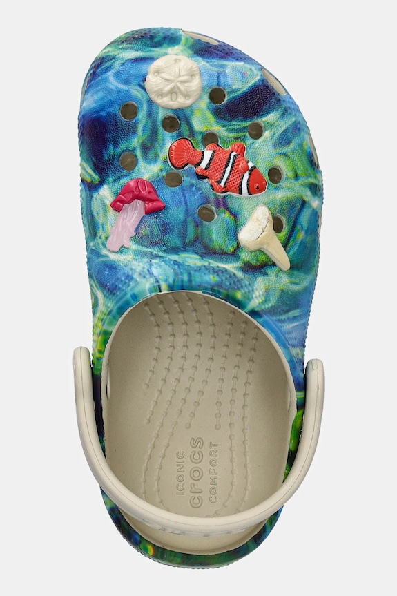 Παιδικές παντόφλες Crocs CLASSIC UNDER THE SEA CLOG T πολύχρωμο 211266.CROCS.CLASSIC.UN