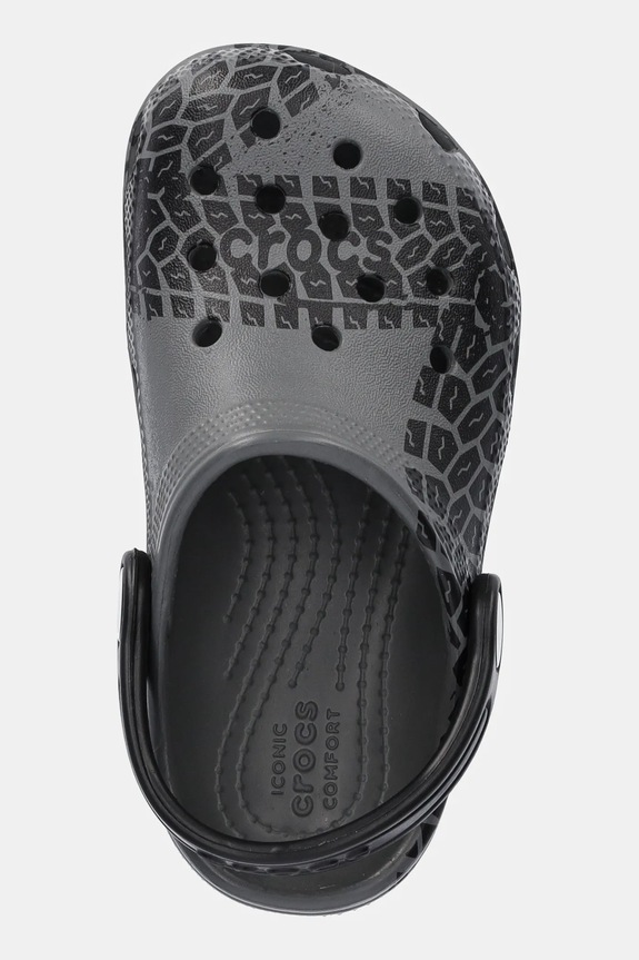 Natikače Crocs CLASSIC TIRE PRINT CLOG T siva 211267.CROCS.CLASSIC.TI
