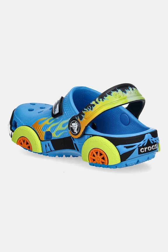 Хлопчик Дитячі шльопанці Crocs CLASSIC IAM MONSTER TRUCK CLOG T 211305.CROCS.CLASSIC.IA блакитний