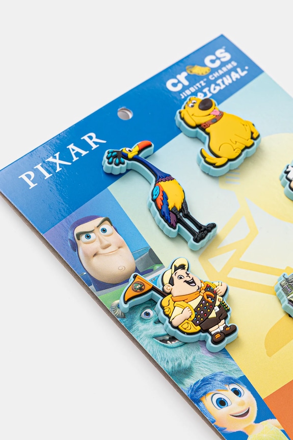 Detské odznaky na topánky Crocs Pixar UP 5 Pck 5-pak 10015110.Pixar.UP.5.Pck viacfarebná AA00