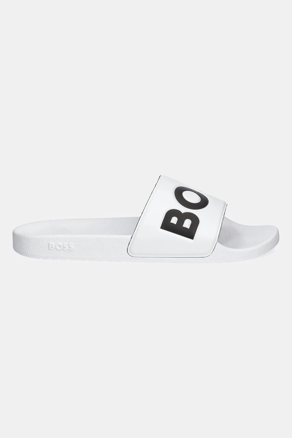 BOSS klapki Aryeh 50536835.101 biały SS26