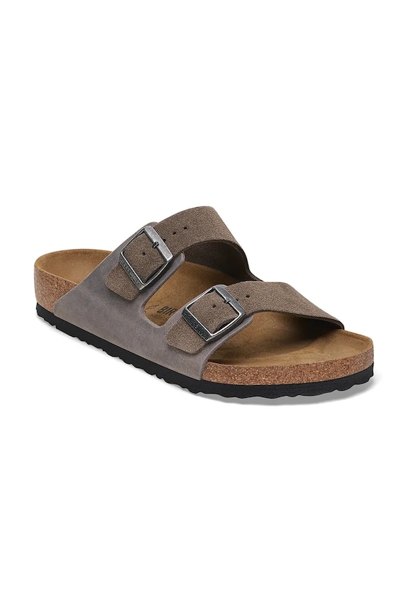 Кожени чехли Birkenstock Arizona Mixed Leather 1029159 зелен SS25