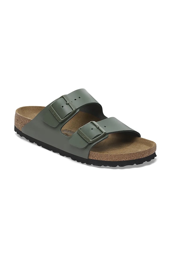 Кожени чехли Birkenstock Arizona 1029165 зелен SS26