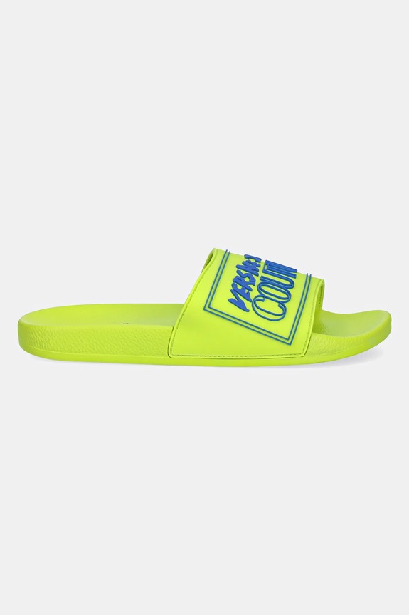 Šľapky Versace Jeans Couture 78YA3SQ3.ZSC22.166 zelená SS25