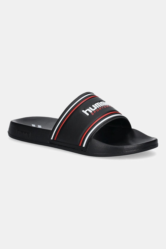 Hummel ciabatte slide da uomo nero 228340