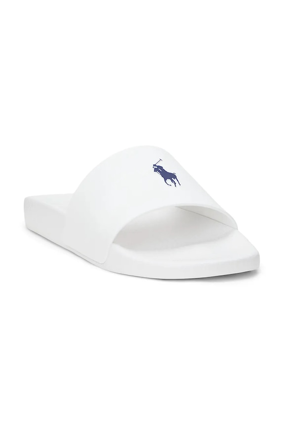 Шльопанці Polo Ralph Lauren Polo Slide 809961001004.100 білий SS26