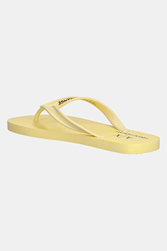Šľapky Armani Exchange žltá XUQ002.XV676.U669