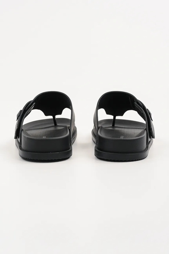 Cipők Karl Lagerfeld bőr flip-flop KADEN KL72105.000 fekete