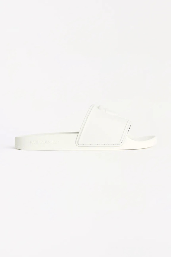 Karl Lagerfeld papuci KONDO alb KL70009A.VT1
