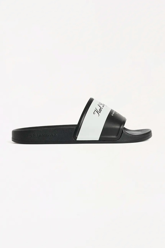 Karl Lagerfeld klapki KONDO czarny KL70023.V01