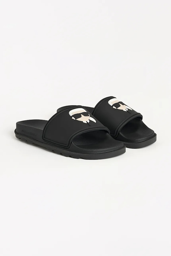 Karl Lagerfeld papuci KONDO TRED KL70905.V00 negru SS25
