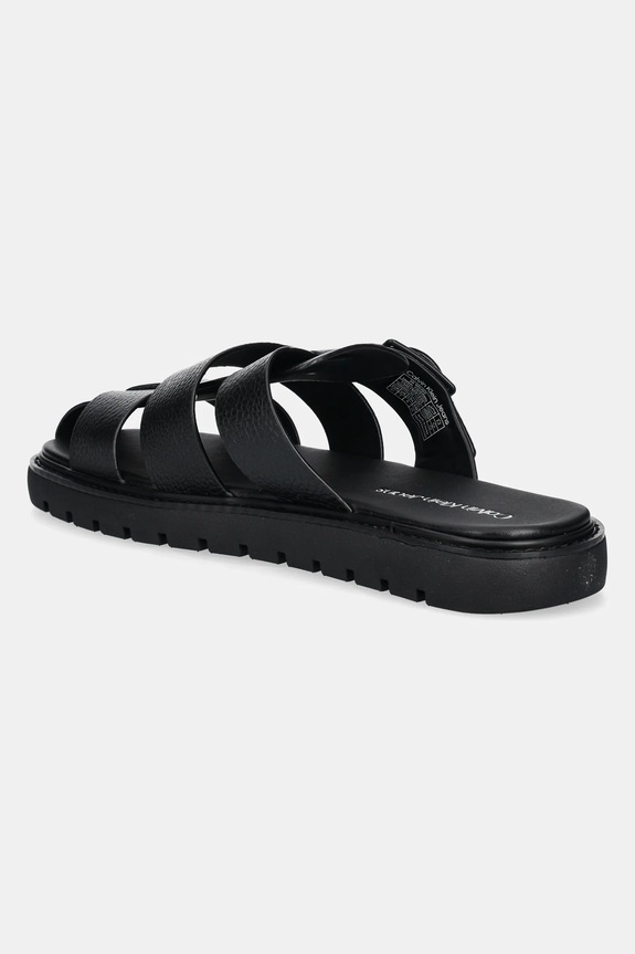 Încălțăminte Calvin Klein Jeans papuci SQ MOLDED SANDAL FISHERMAN YM0YM01220 negru