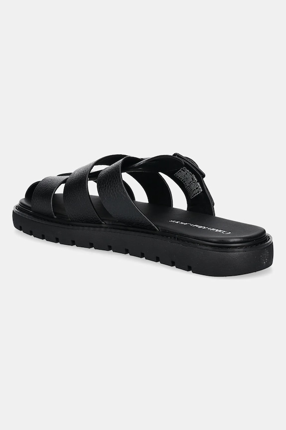 Încălțăminte Calvin Klein Jeans papuci SQ MOLDED SANDAL FISHERMAN YM0YM01220 negru