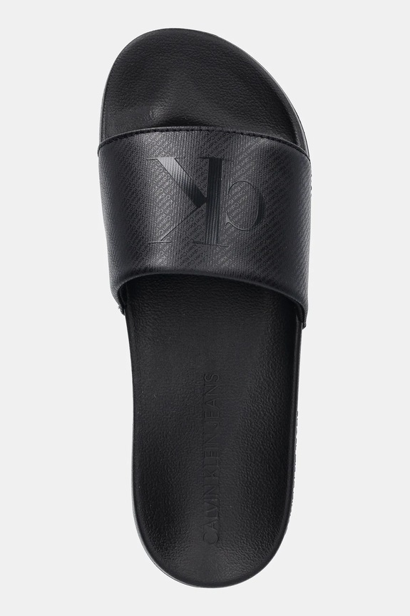 Obuwie Calvin Klein Jeans klapki SLIDE AOP PRINT YM0YM01269 czarny