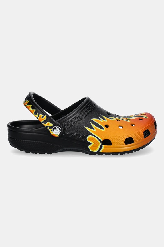 Crocs klapki Classic Flames Clog 211004.0C4 czarny SS25