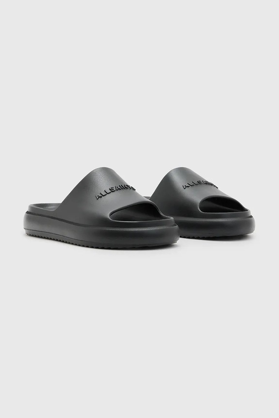 Natikače AllSaints Dune Slider M023FA.BLK crna SS26