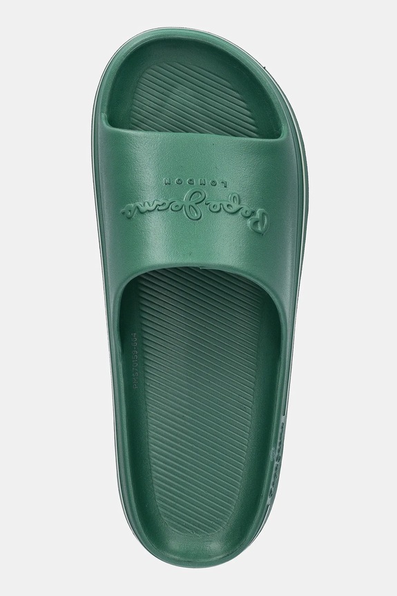Pantofle Pepe Jeans BEACH SLIDE M zelená PMS70159.664