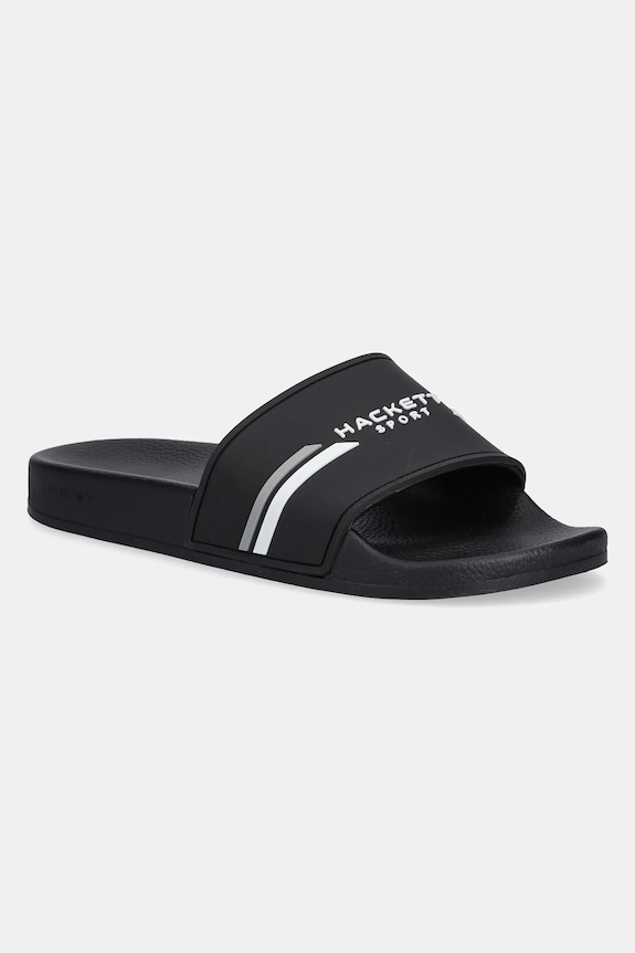 Hackett London papuci SLIDER SPORT negru HMS21287