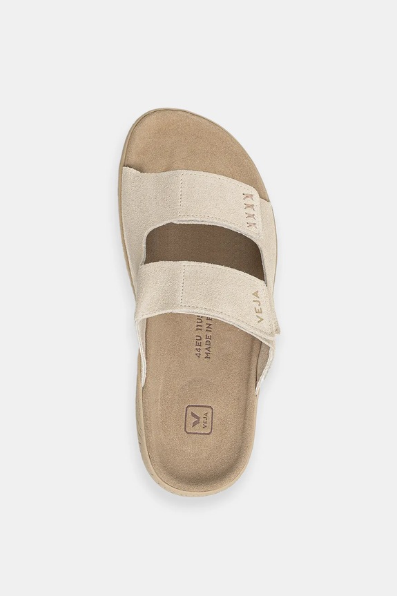 Veja suede sliders Etna beige SA3220669B