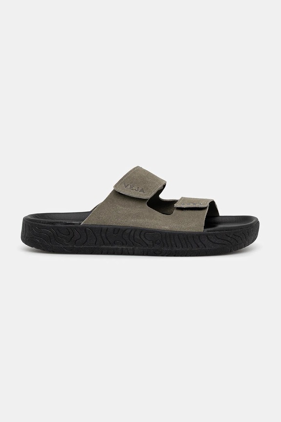 Veja suede sliders Etna SA3220676B green SS26