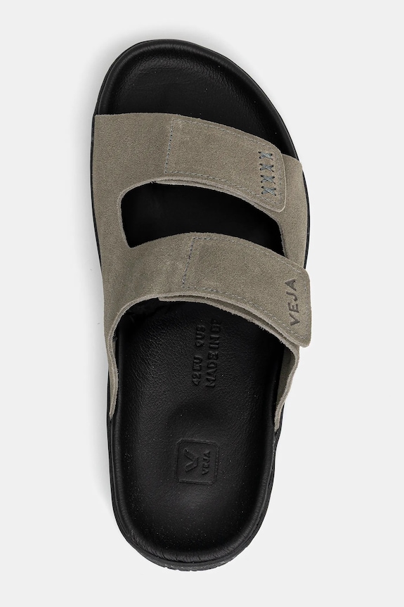 Veja suede sliders Etna green SA3220676B